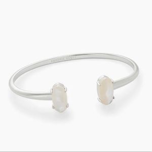 Kendra Scott Edie Sliver Bracelet in Ivory Pearl